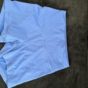 lululemon athletica Blue Bike Shorts